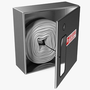 Fire Hose Reel Stainless Steel Cabinet Set