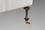 Modello 3d Pouf quadrato Tristen con vassoio