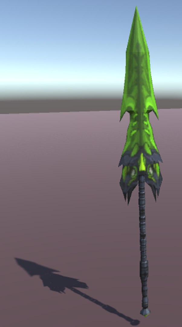 unity fantasy weapons 3D model https://p.turbosquid.com/ts-thumb/05/8EAchw/48LEbh7Z/spear_green/png/1560276518/1920x1080/fit_q87/2eb04cd7aaec4fb3ed13777fe36e7fbd7a67c50b/spear_green.jpg