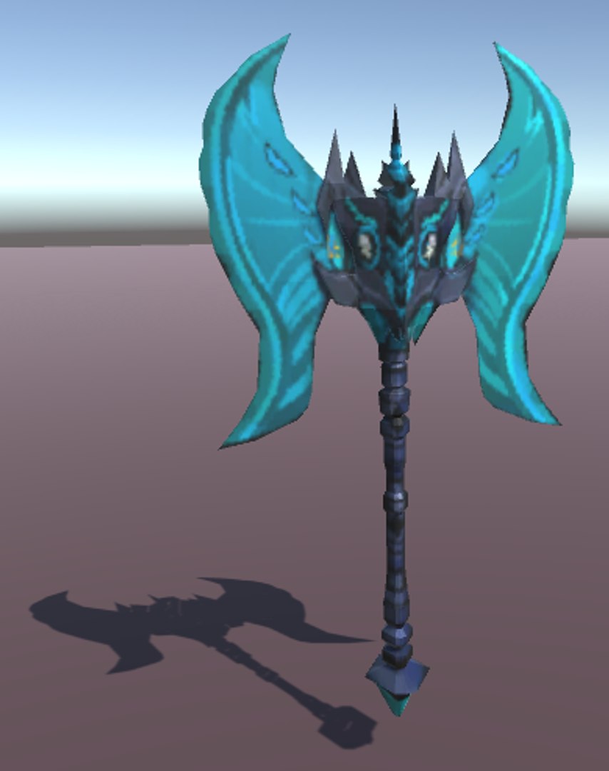 unity fantasy weapons 3D model https://p.turbosquid.com/ts-thumb/05/8EAchw/7wC2MYAn/axe_blue/png/1560276386/1920x1080/fit_q87/59d636df89f05667777985e4da68f90a4e8b0126/axe_blue.jpg