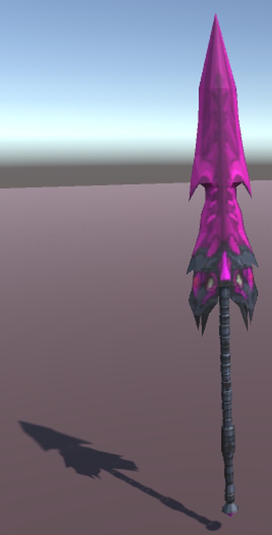 unity fantasy weapons 3D model https://p.turbosquid.com/ts-thumb/05/8EAchw/q7Gfx4Ee/spear_purple/png/1560276535/1920x1080/fit_q87/89b461bf4c0763aa50db6cc395f7147d5da9647b/spear_purple.jpg