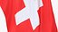 Bandera de tela de Suiza para colgar en la pared