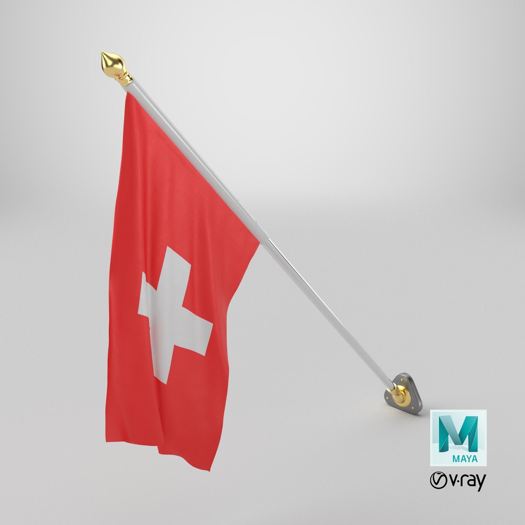 Switzerland Cloth Flag Wall Mount Animated 3D model https://p.turbosquid.com/ts-thumb/05/8JzZbK/mB/stemcell_maya_vray_render/png/1771004925/1920x1080/fit_q87/a8269ea37dca0cd0d335117c348e64658c42dac2/stemcell_maya_vray_render.jpg