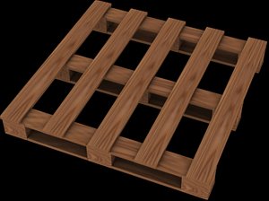 pallet boards 3d 3ds