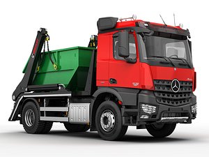 Mercedes Arocs Futura Rigged_Animated