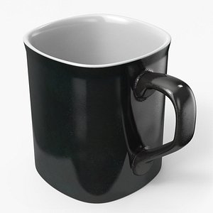 Coffee Mug Black 3D model