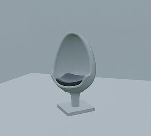 3D model Modern Egg Chair