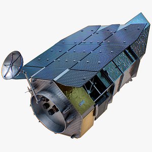 3D Nancy Grace Roman Space Telescope model