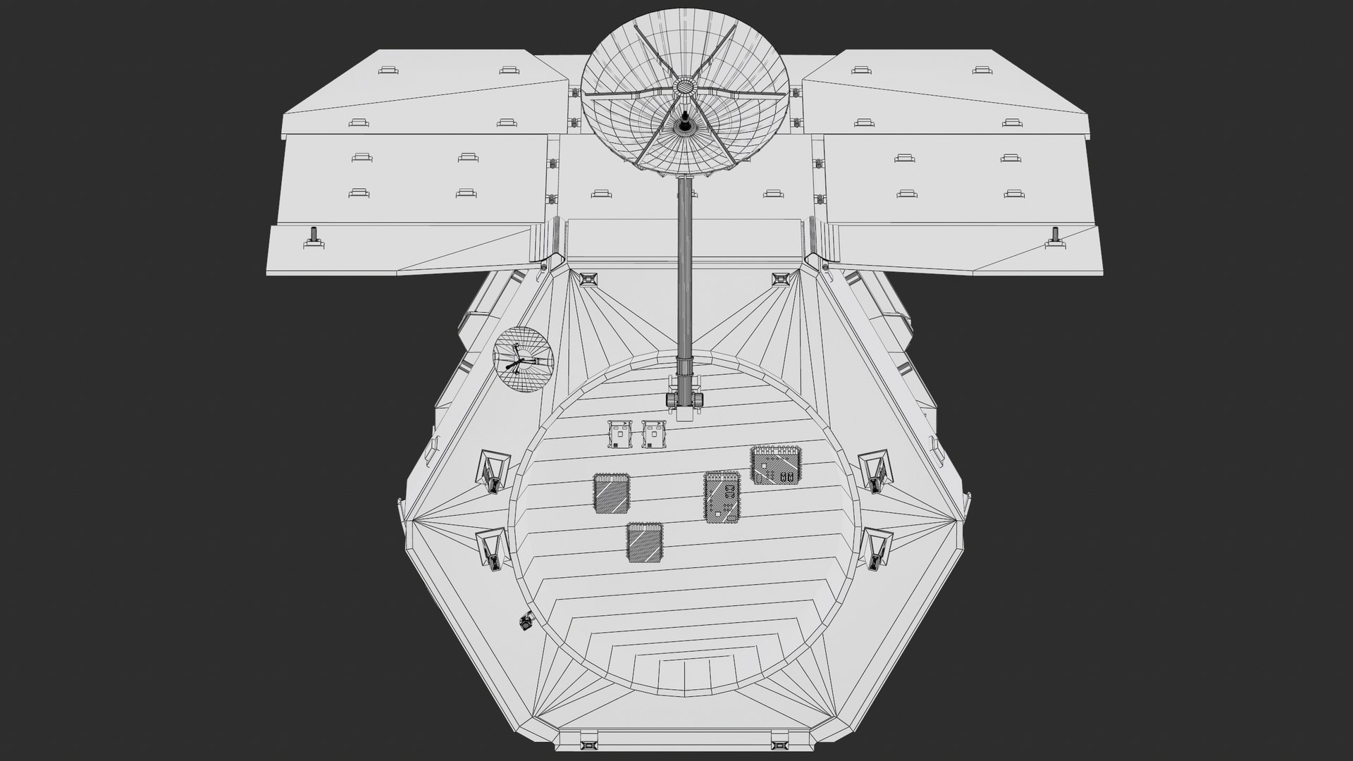 3D Nancy Grace Roman Space Telescope model https://p.turbosquid.com/ts-thumb/05/KwGje6/CQ/screenshot055/png/1749334829/1920x1080/fit_q87/38c2df3837d66cce8cd330887e932f6c9e0f9cc1/screenshot055.jpg