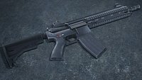Heckler  Koch HK416 3D Model  Elite German Assault Rifle  Tier 1 Operator Choice
