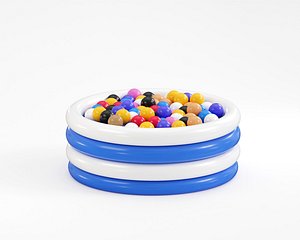 Ball pool 3D model