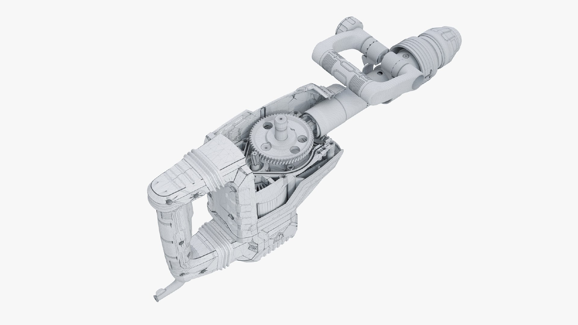 3D Demolition Hammer Model - TurboSquid 2227480