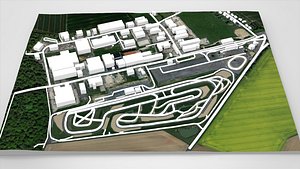The Circuit Jules Tascheny Belgium 3D