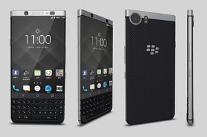 blackberry keyone phone 3D