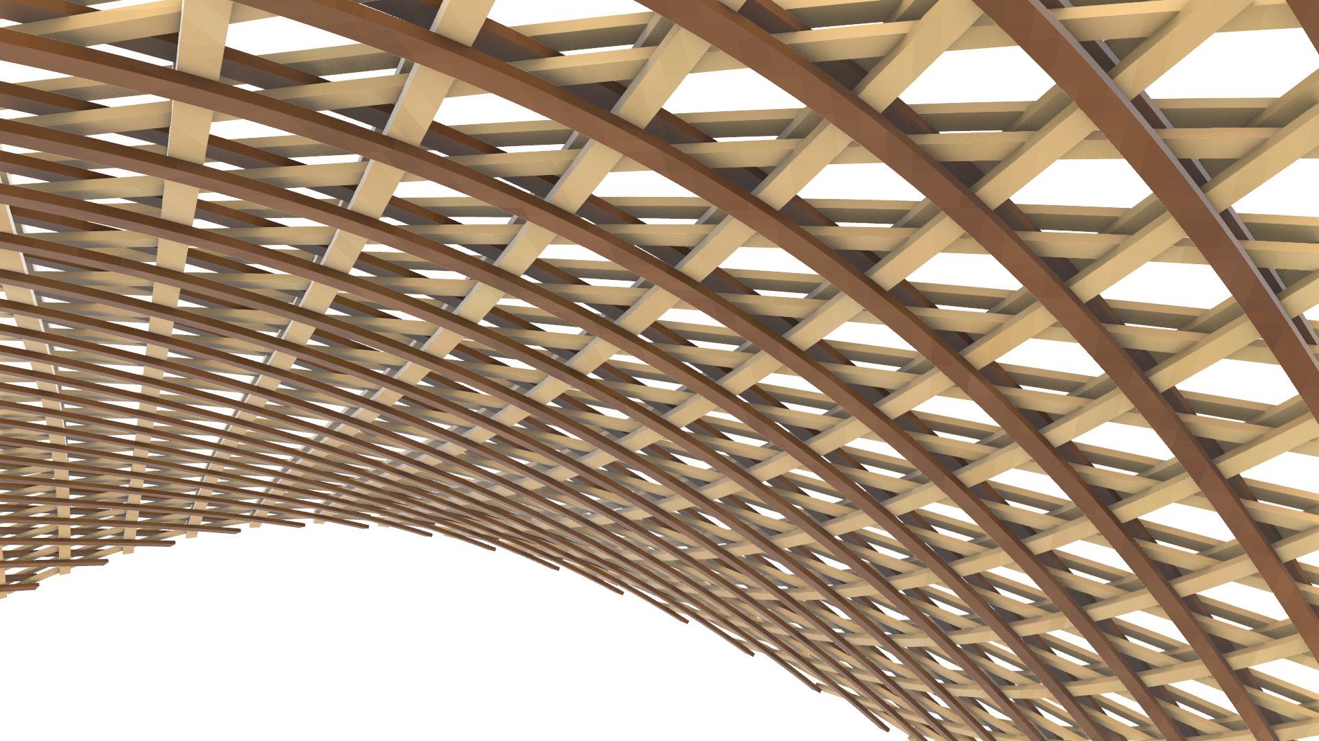Elastic GridShell Structure 3 3D Model - TurboSquid 2340564