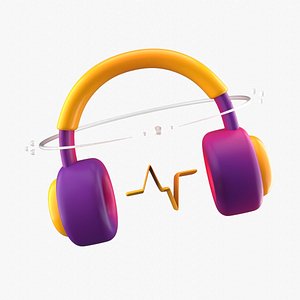3D Headset model