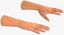 Customizable Rigged Low Poly Hands