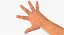 Customizable Rigged Low Poly Hands