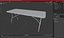 White Folding Table