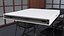 White Folding Table