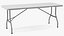 White Folding Table