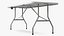White Folding Table
