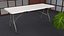 White Folding Table