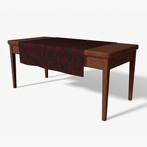 furniture october dining table 3D