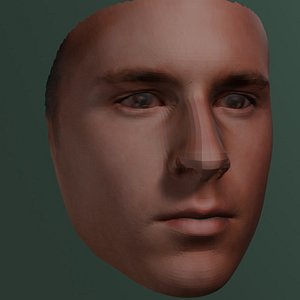 PopFace BaseMesh - Lionel Messi 2