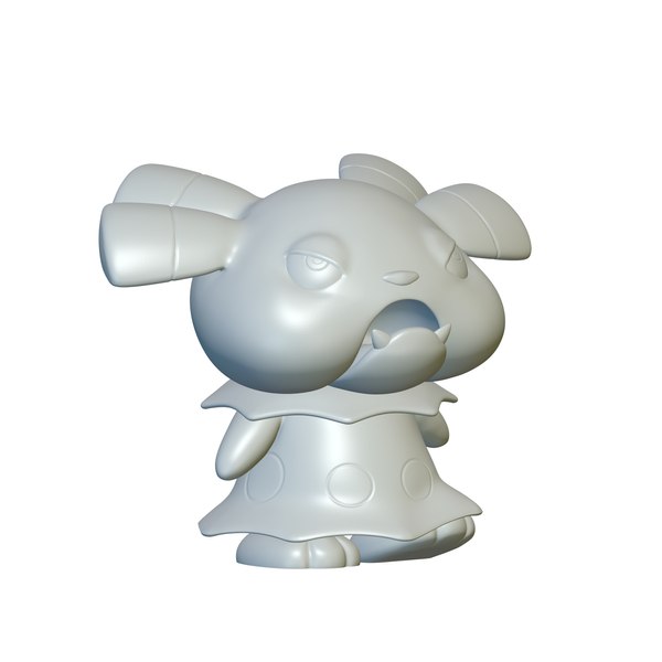 modelo 3d Pokémon Snubbull 209 - Optimizado para impresión 3D ...