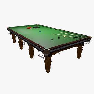 SNOOKER TABLE 3D model