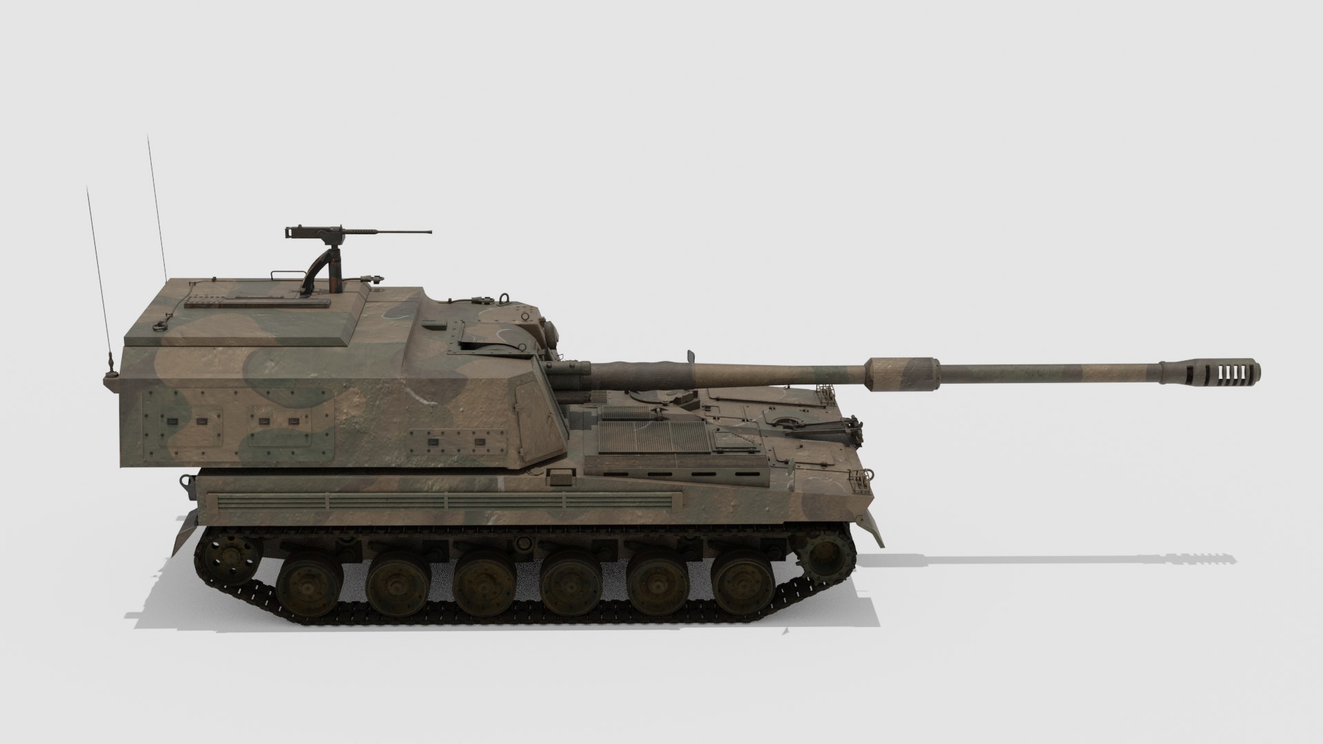 3D Korea tank K9A2 model - TurboSquid 2183765