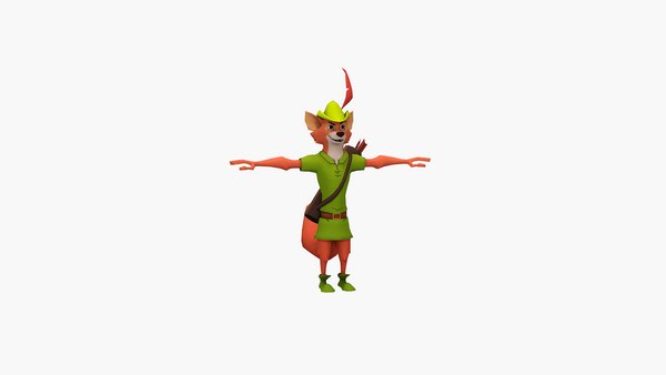 3D Модель Робин Гуд - TurboSquid 1849834