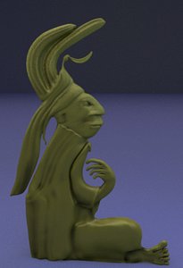 3d ancient glyph