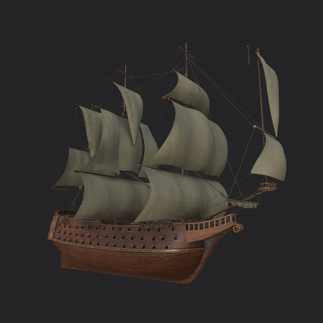 3D model Medieval Warship - TurboSquid 1727346
