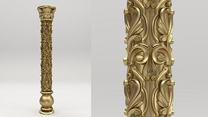 Carved Column