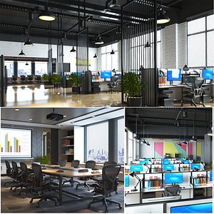 Detailed Office Interior