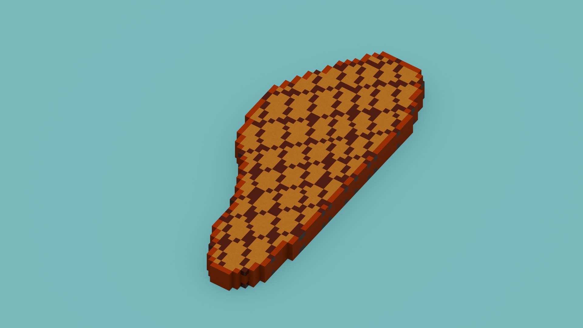 Voxel Steak Beef Model - TurboSquid 2069802