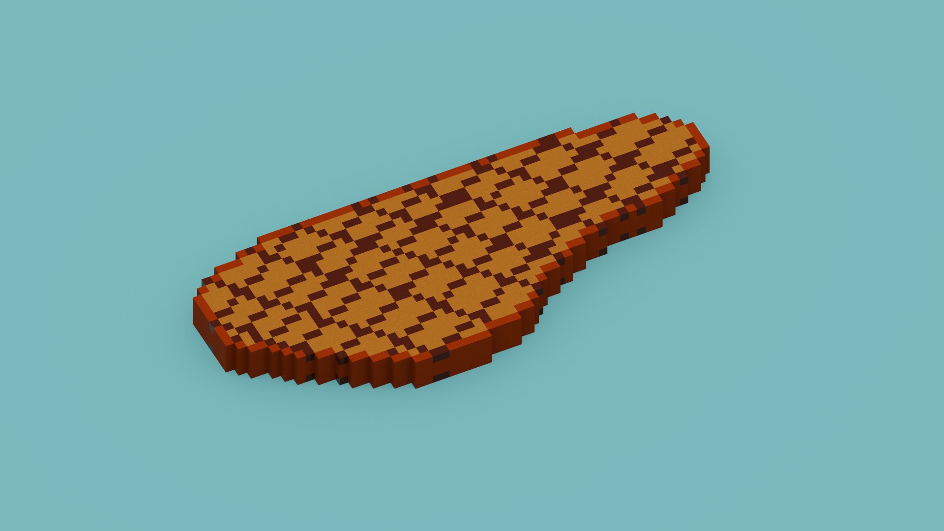 Voxel Steak Beef Model - TurboSquid 2069802