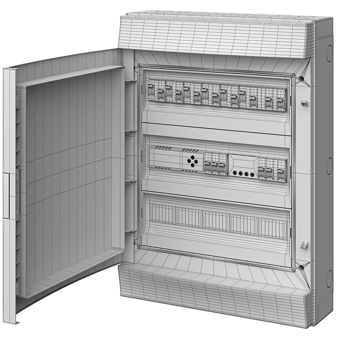 Switch Box Model - TurboSquid 1897505