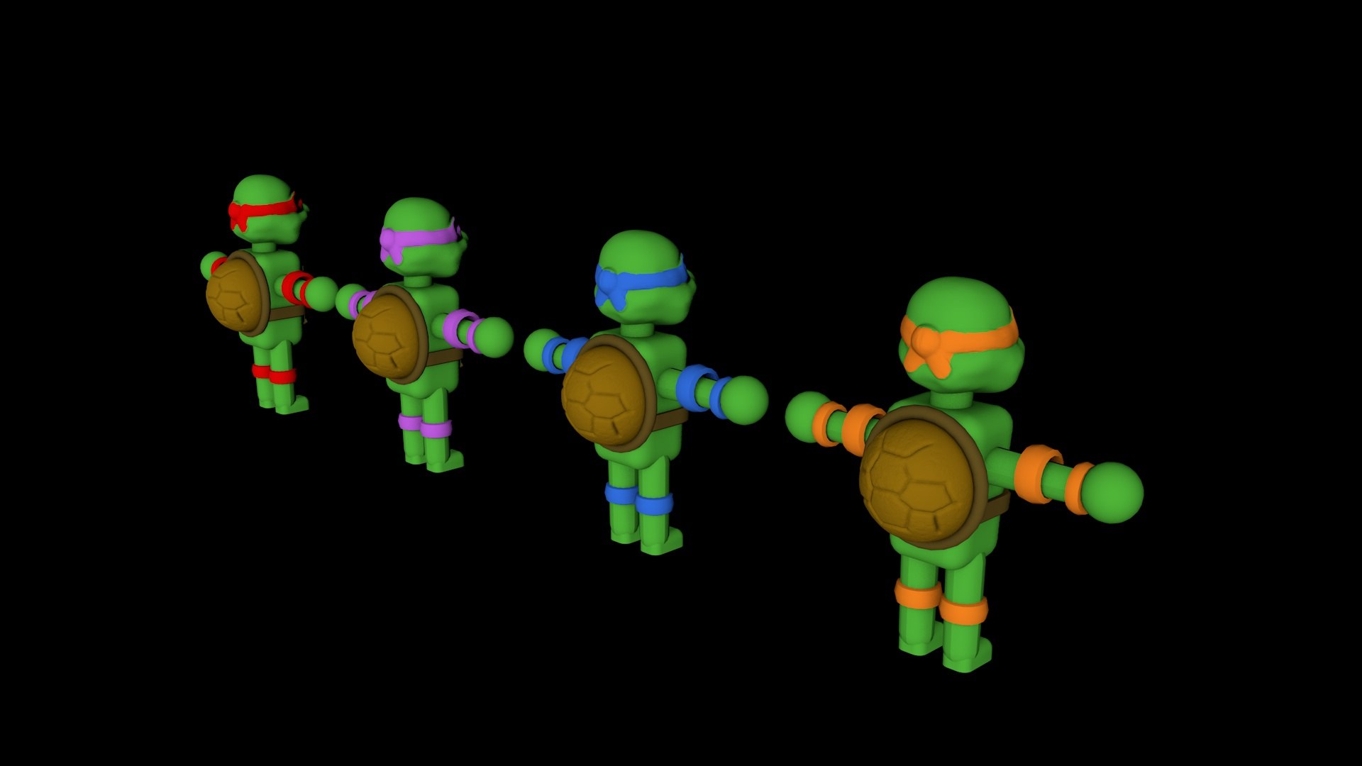 Teenage Mutant Ninja Turtles 3D Playscape £12.99 With FREE