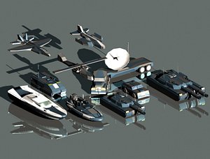 3d max set vehicles