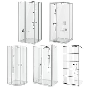3D ravak radaway shower set