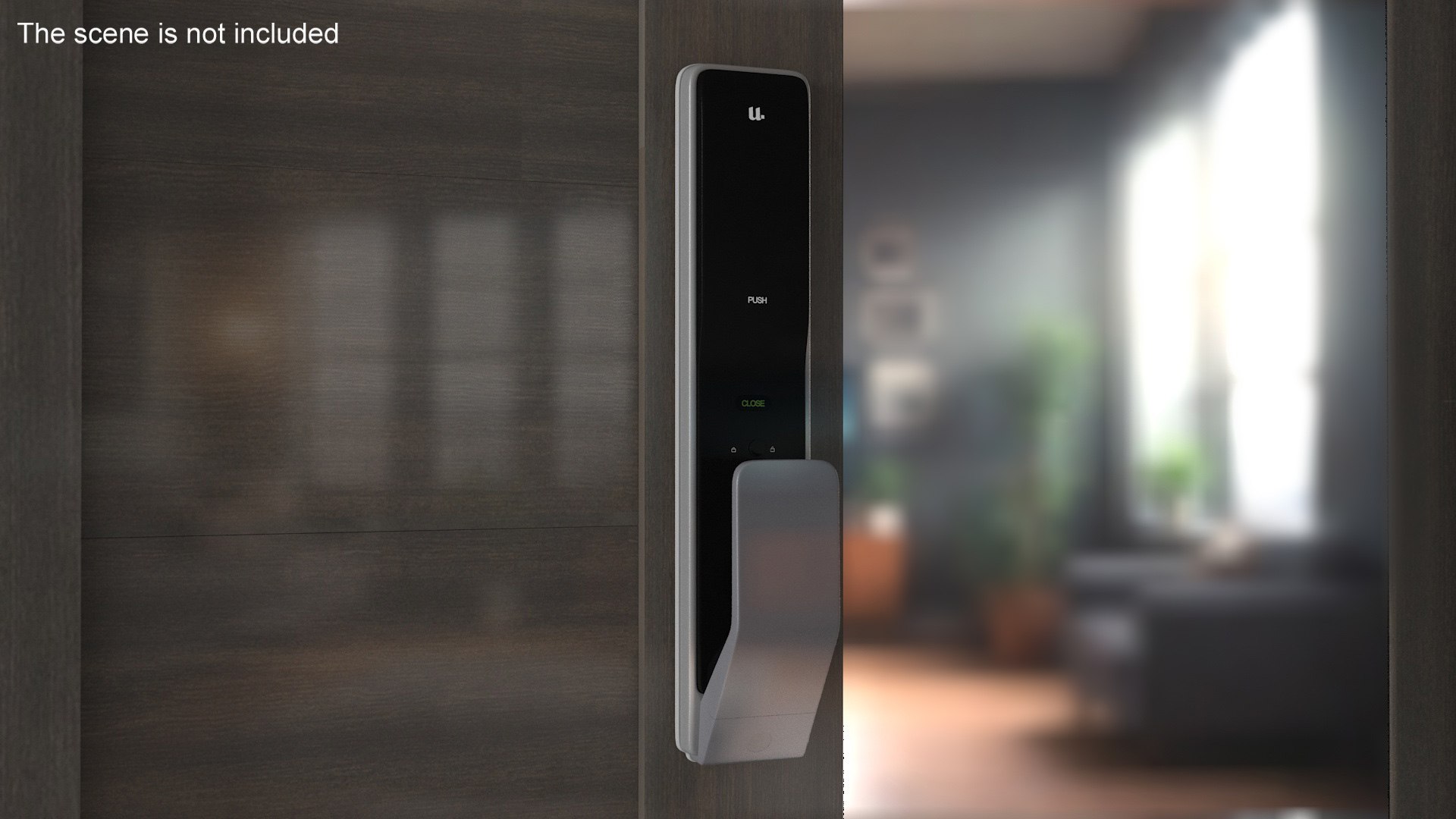 Picture Idea: 3D Smart Lock Xiaomi Mijia U M2 Black Model