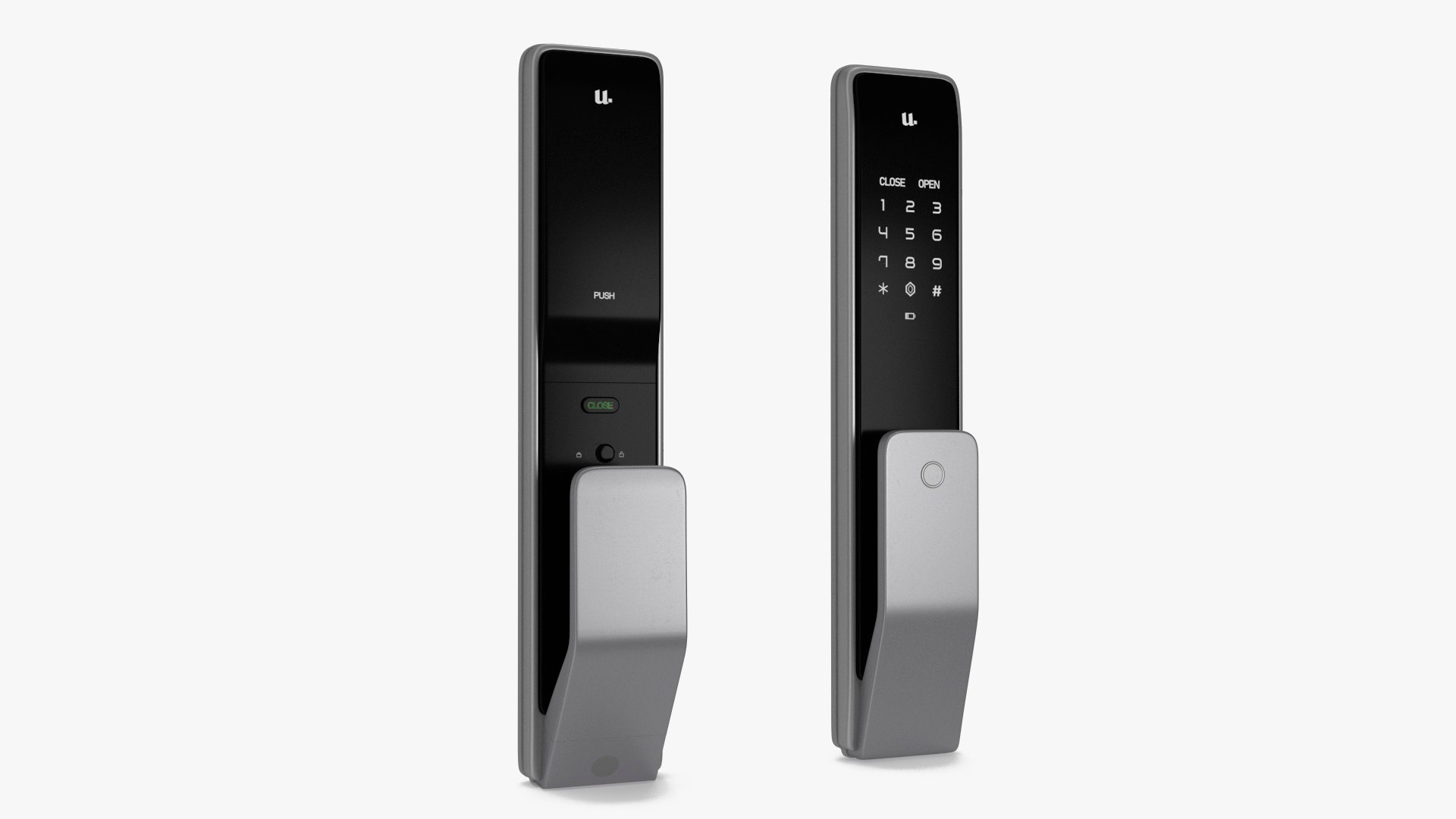 Smart Lock Xiaomi Mijia U M2 Black 3D model preview