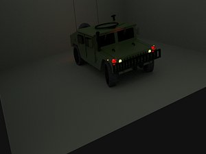 humvee humv obj free