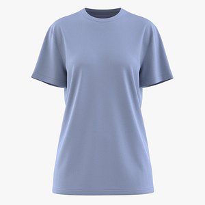 3D Round Neck Womens Tops  T-Shirts model