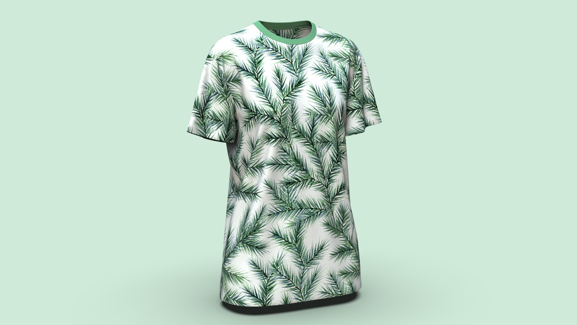 Women's 3D Digital Printing Casual Round Neck Short Sleeves