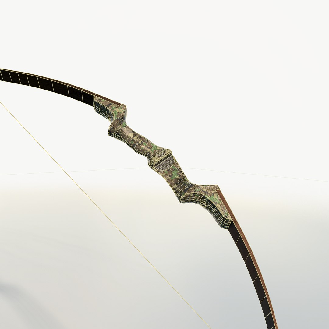 3D Realistic Bow - TurboSquid 1163921