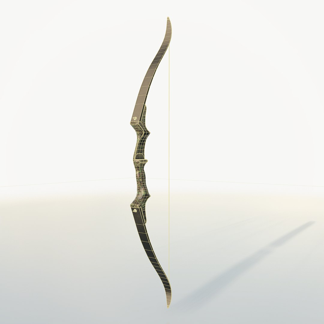3D Realistic Bow - TurboSquid 1163921